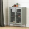 Crea Metal Mesh 2-Door Cabinet SageGreen