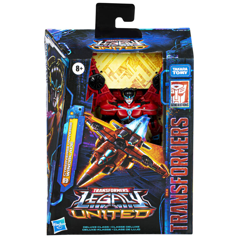 Transformers Legacy United Deluxe Class Cyberverse Universe Windblade Action Figure