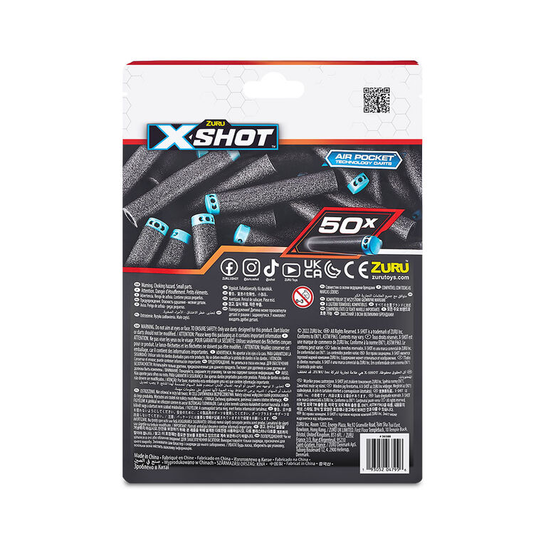 X-Shot Excel Darts Refill Pack (50 Darts) by ZURU