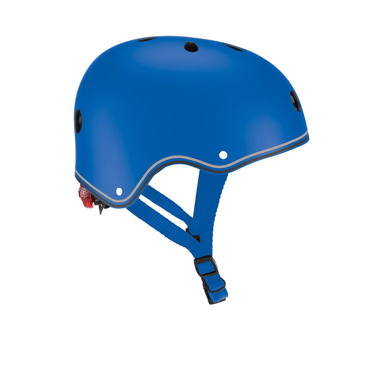 Globber Helmet with Light - Blue