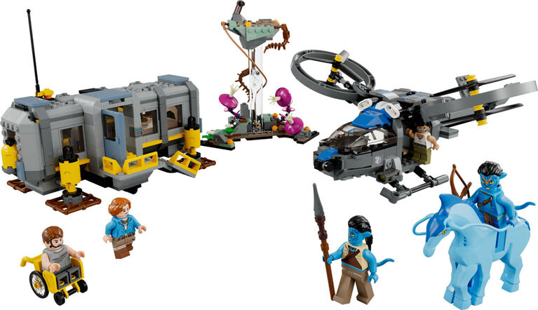 LEGO Avatar Floating Mountains: Site 26 and RDA Samson 75573 (887 Pieces)