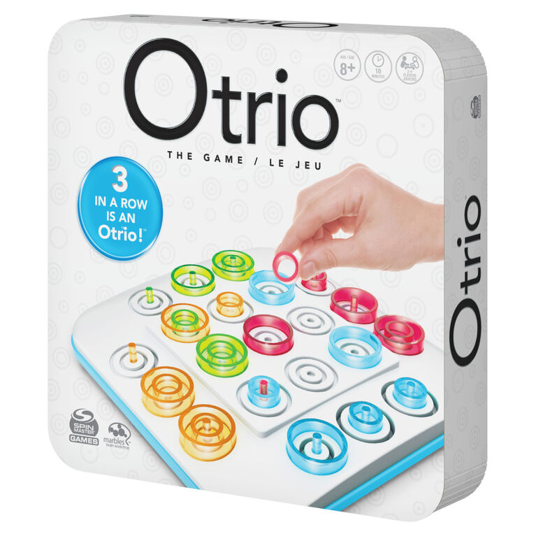 Otrio Strategy-Based Board Game by Marbles Brain Store
