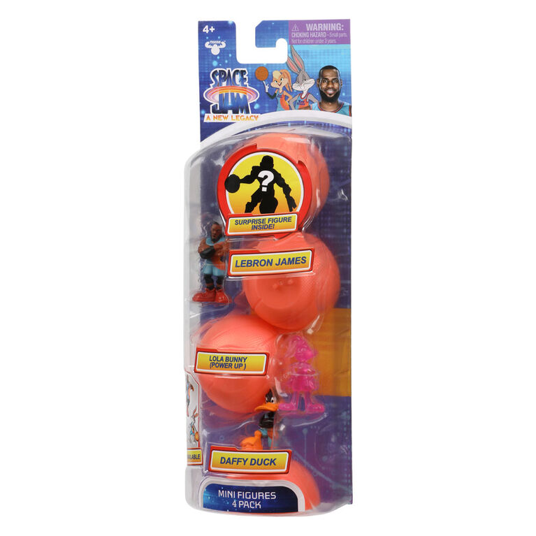 Space Jam: A New Legacy Season 1 Figure 4 Pack - Tune Squad + Starting Line Up