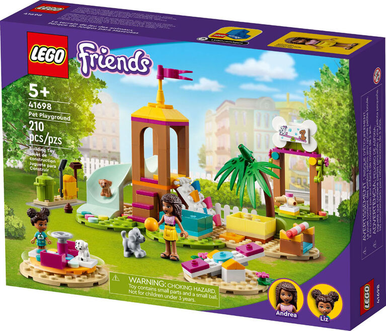 LEGO Friends Le terrain de jeu des animaux 41698 Ensemble de construction  (210 pièces)