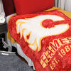 Couverture douce en peluche des Flames de Calgary de la LNH (40 x 50 pouces)