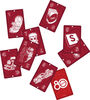 UNO Mattel 80th Ruby Red Card Game