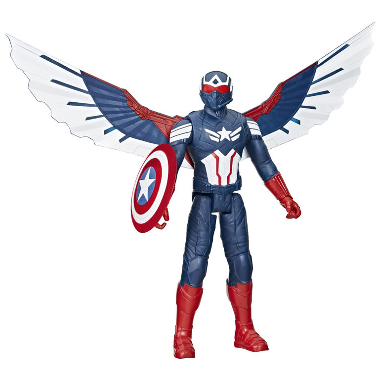Marvel Studios Captain America Brave New World, 12-Inch Deluxe Captain America Action Figure