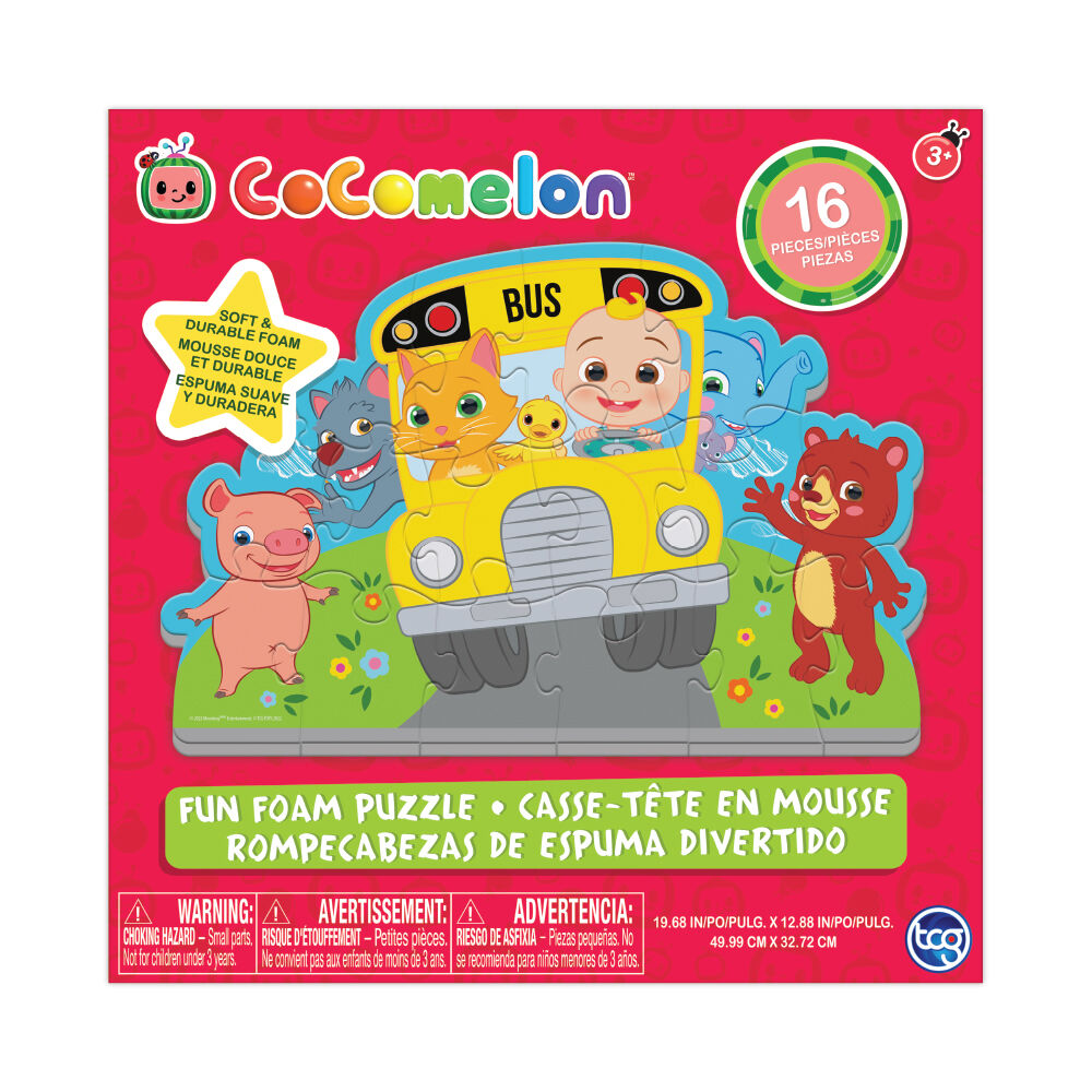 Sure-Lox Kids - Fun Foam Puzzles - CoComelon