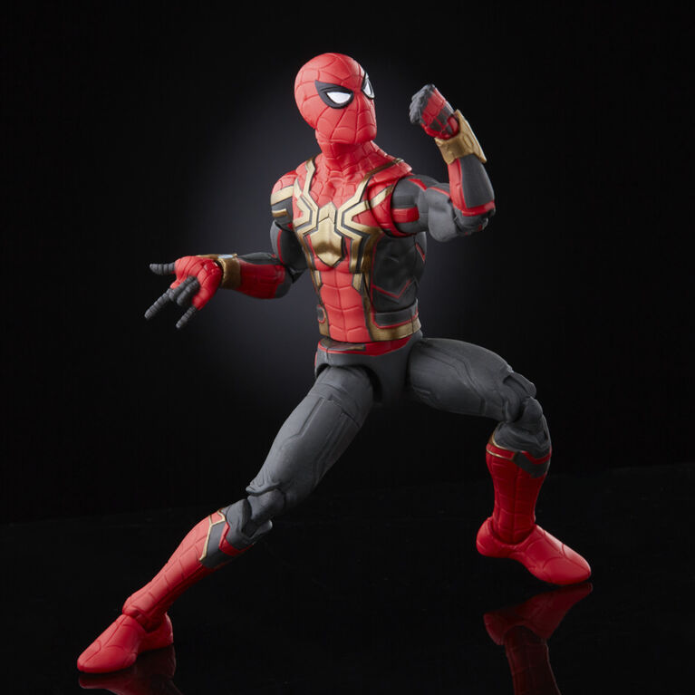 Marvel Legends Series Spider-Man en costume combiné, figurine de collection - Notre exclusivité