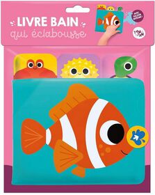 Poisson: Livre Bain Qui &Eacute;clabousse - French Text