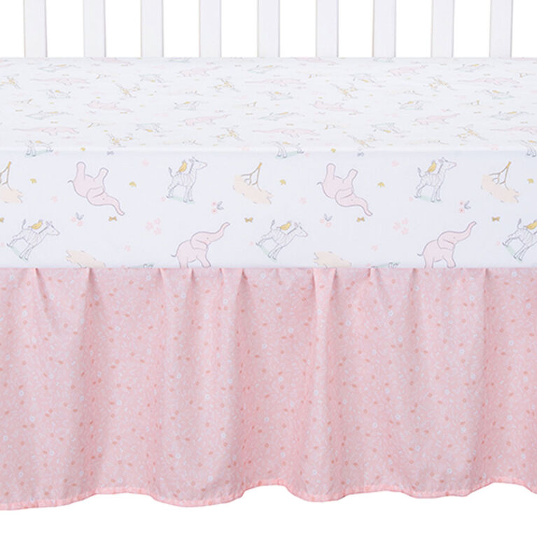 Ensemble de literie pour lit de bébé 4 pièces Sammy & Lou - Sweet Safari