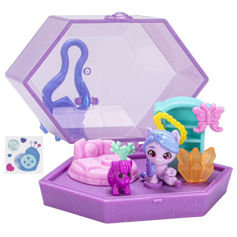My Little Pony Mini World Magic Crystal Keychain Izzy Moonbow