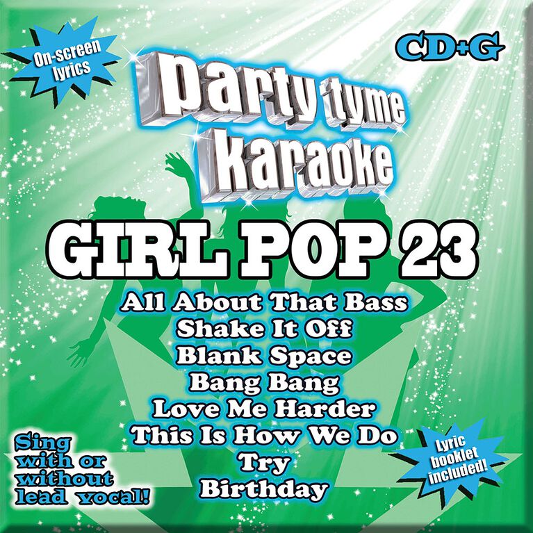 CD-Karaoke Girl Pop 23