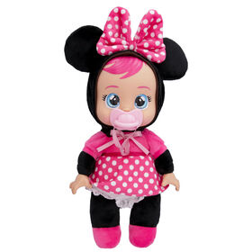 Cry Babies Disney Characters 9" Plush baby doll - Minnie Mouse Light