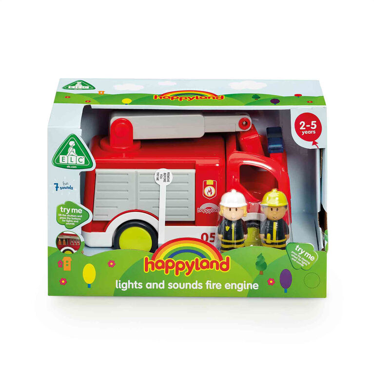 Happyland Lights and Sounds Fire Engine - Édition anglaise - Notre exclusivité