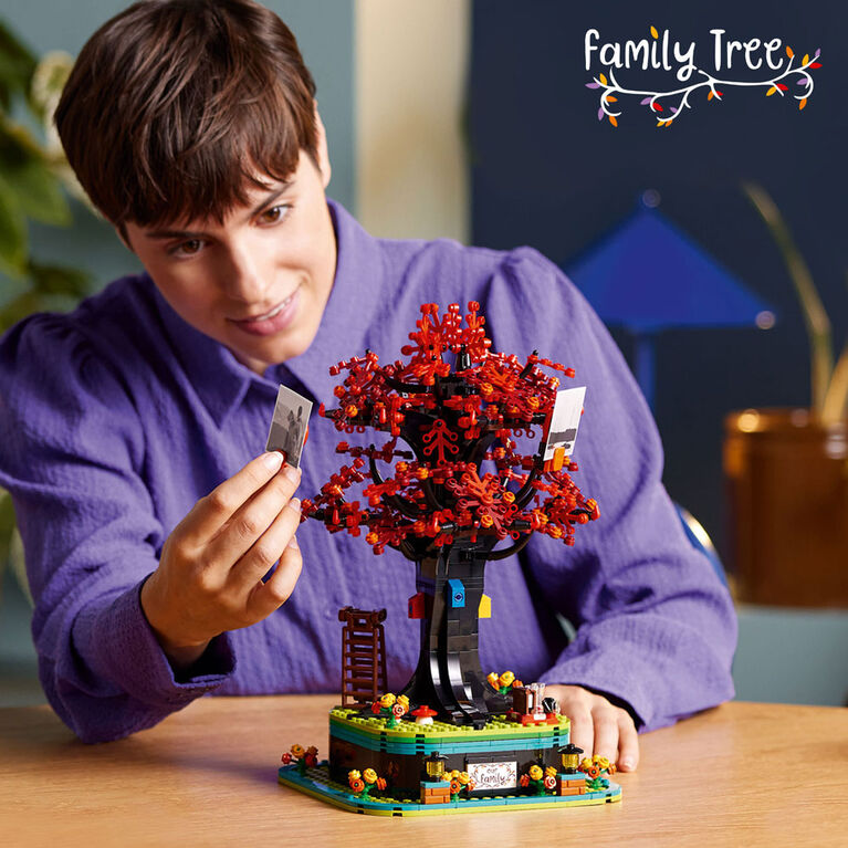 LEGO Ideas L'arbre familial, Cadeau pour adultes 21346