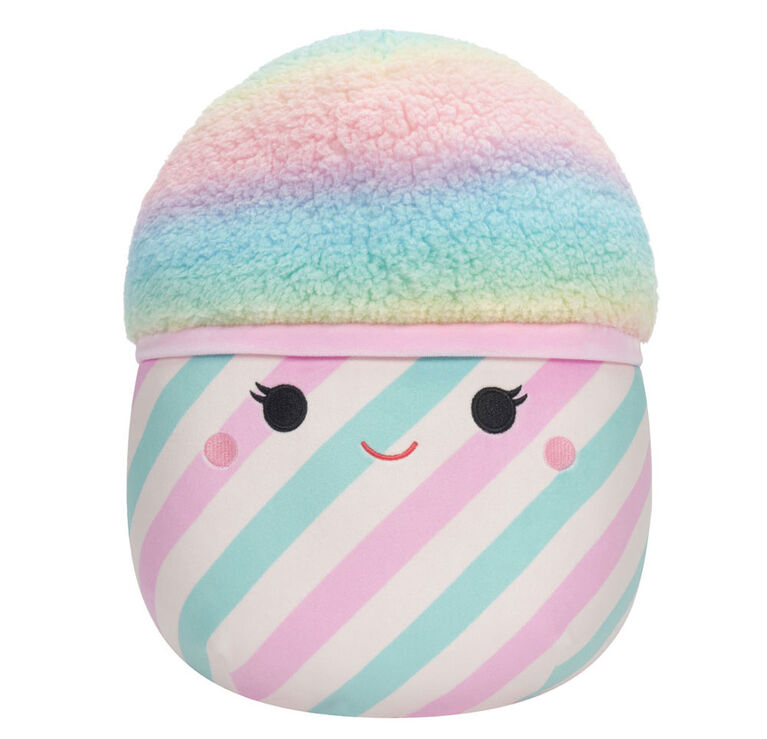 Squishmallows 12" - Bevin la Barbe à Papa Rose et Bleue