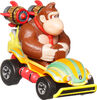 Hot Wheels Mario Kart Donkey Kong Collection of 1:64 Scale Die-Cast Replica Vehicle, Toy Collectibles