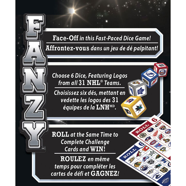 NHL Fanzy Speed Dice Game