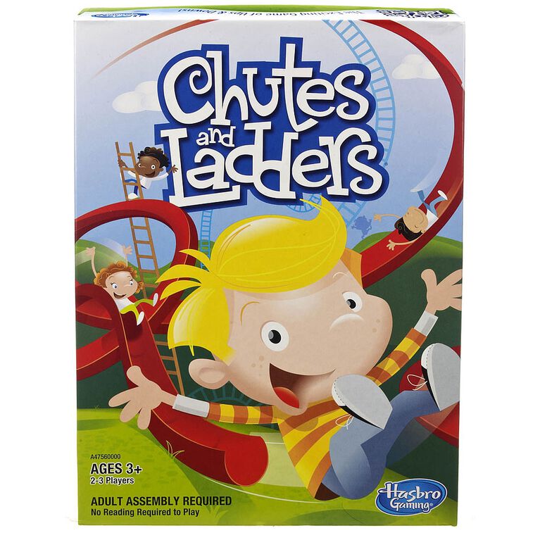 Hasbro Gaming - Chutes and Ladders Jeu