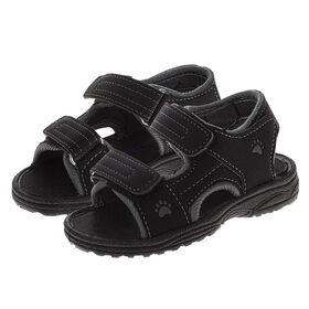 Rugged Bear Black/Grey Sport Sandal