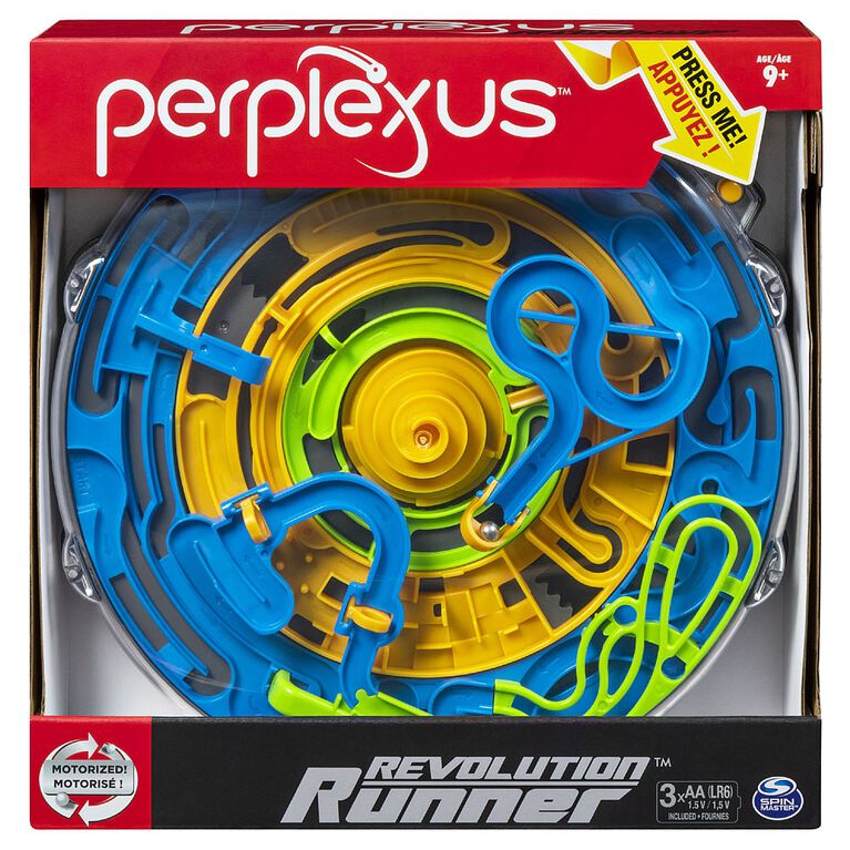 Perplexus Revolution Runner, Labyrinthe en 3D motorisé à mouvement perpétuel