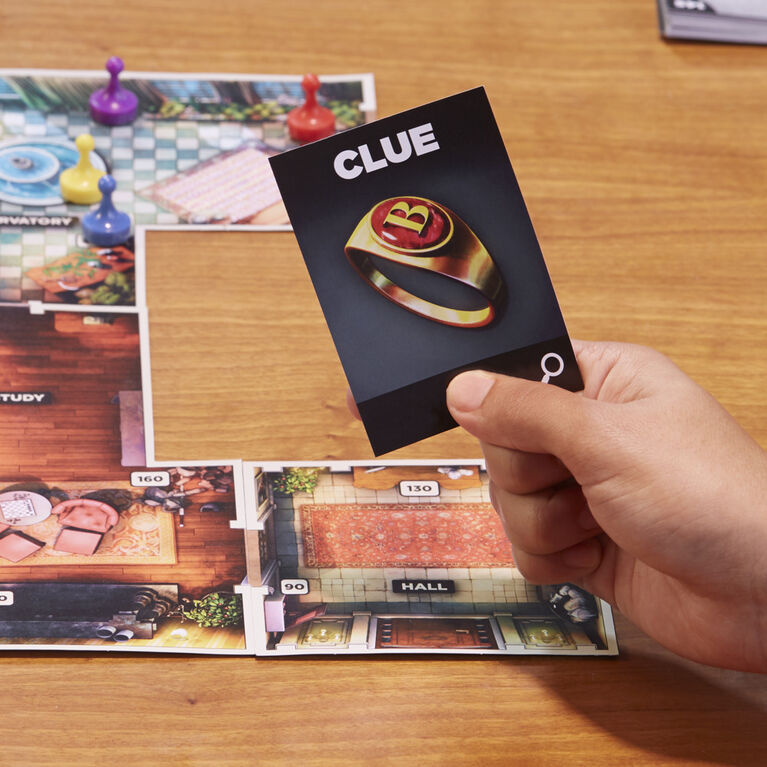Clue Board Game Treachery at Tudor Mansion, Clue Escape Room Game - English Edition