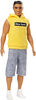 Barbie Ken Fashionistas Doll #131 - Yellow Hoodie