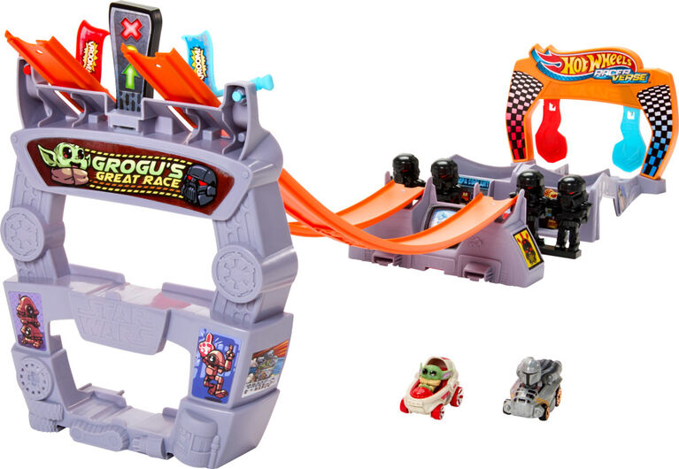 Hot Wheels-RacerVerse-Grande Course de Grogu-Coffret Star Wars