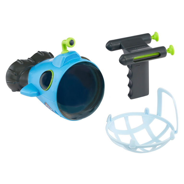 Big Adventures Submarine STEM Toy Water Vehicle with Underwater Viewer, Water Sprayer and Sifting Net