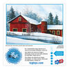 SureLox Puzzles - Winter Wonderland Collection - Red Barn - 1000 Pieces