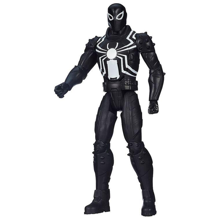 Marvel UltimateSpider-Man Web Warriors Titan Hero Tech Electronic Agent Venom Figure - English Edition