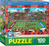 Eurographics Spot & Find Football 100 Piece Puzzle