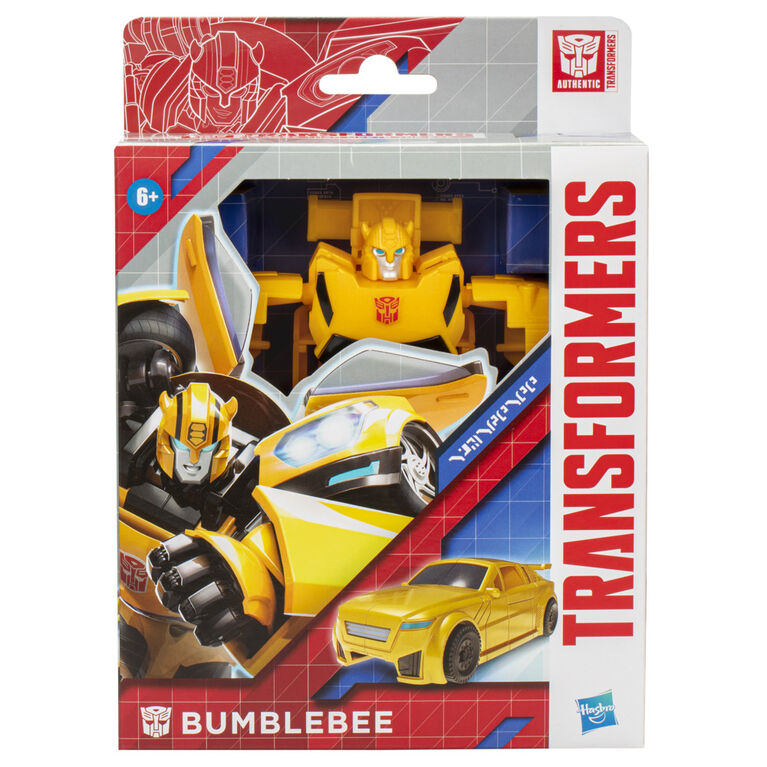 Transformers Generations Toys Authentics Alpha Bumblebee Action Figure 7 Inch