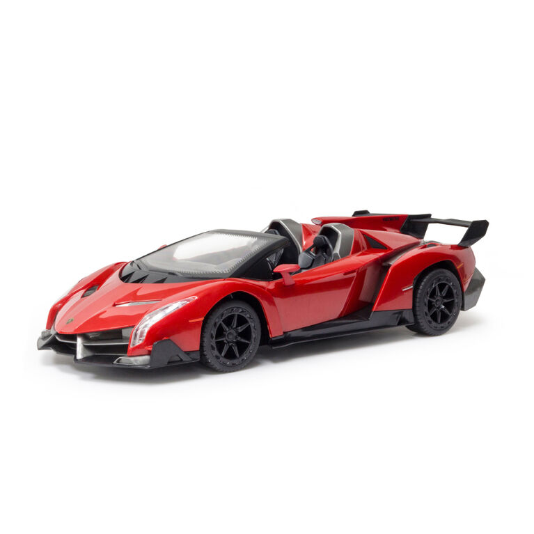 Fast Lane RC - Voiture de sport téléguidée 1:16 - Lamborghini Veneno 49MHz
