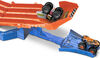 Hot Wheels Monster Trucks Sharks vs. Dinos Racedown Destruction Track Set & 2 1:64 Scale Toy Trucks