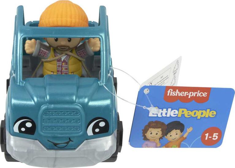 Fisher-Price Little People Pick-Up Truck Toy and Figure Set for Toddlers, 2 Pieces