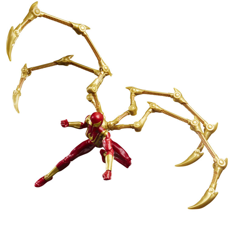 Marvel Legends Series Magic: The Gathering Mary Jane Watson (Iron Spider), Spider-Man Action Figure and Exclusive Foil Trading Card