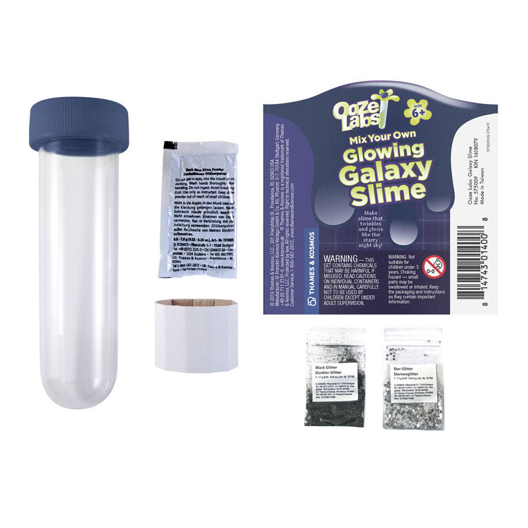 Ooze Labs 9: Glowing Galaxy Slime - English Edition