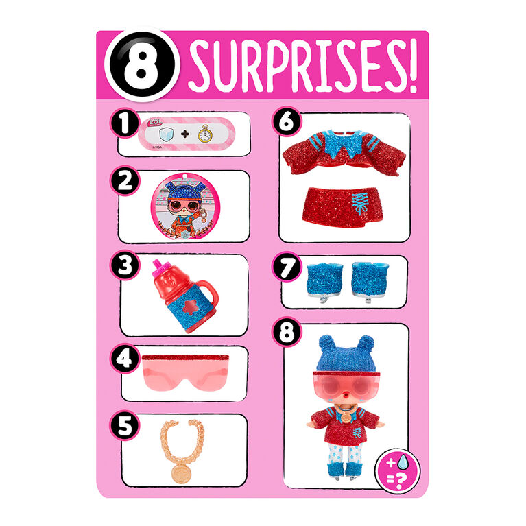 LOL Surprise All-Star Sports Series 5 Winter Games Sparkly Dolls with 8 Surprises