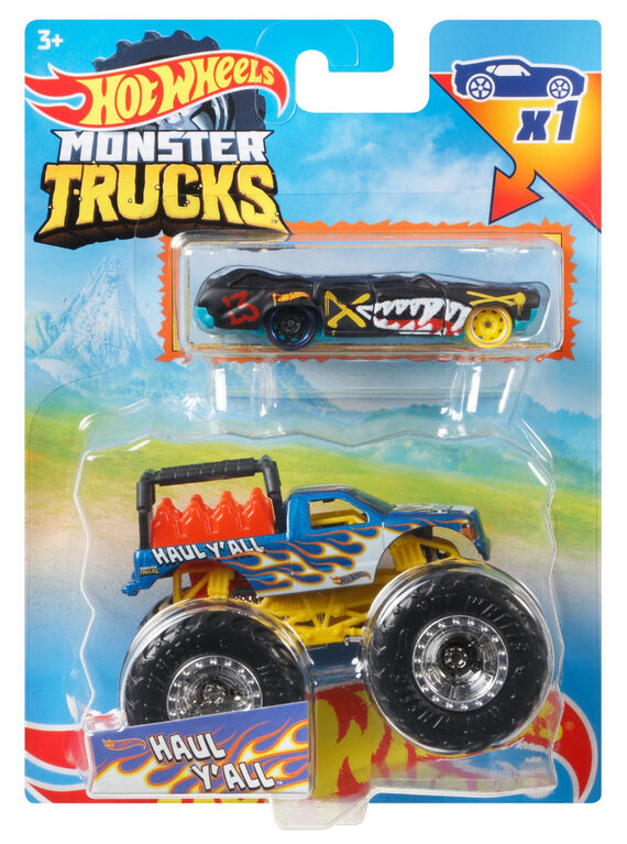 Hot Wheels - Monster Trucks - Véhicule Haul Y'all