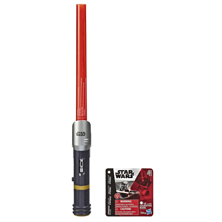 Star Wars Lightsaber Academy, sabre laser rouge niveau 1 Toys R Us Canada