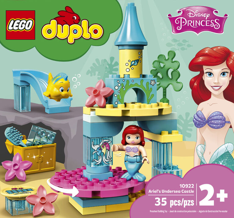 LEGO DUPLO Princess Le château sous la mer d'Ariel 10922 (35 pièces)