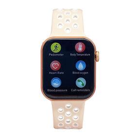 iTIME ELITE Health and Fitness Body Temperature Smartwatch with Heart Rate Monitor Blush