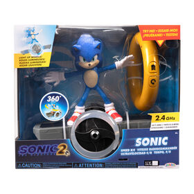 Sonic, Film Sonic le Hérisson 2, véhicule télécommandée, anneau d'or, mode turbo