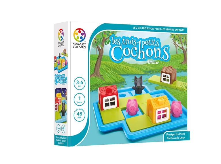 Smart Games - Les 3 Petits Cochons - French Edition
