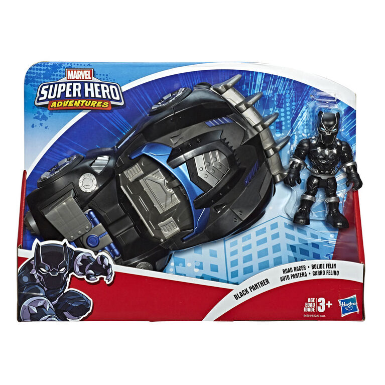 Playskool Heroes Marvel Super Hero Adventures - Bolide félin Black Panther