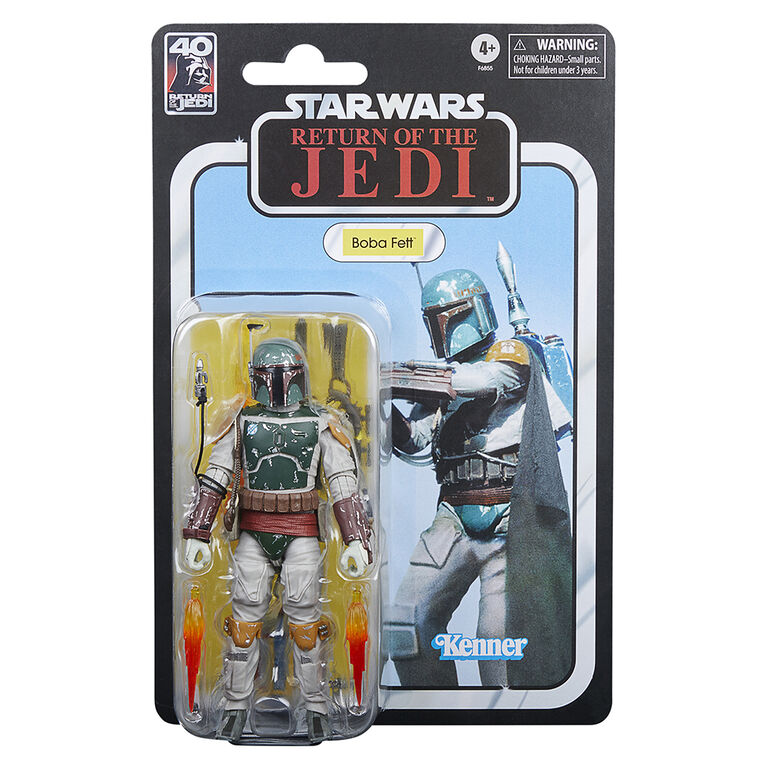Star Wars The Black Series Boba Fett, 40th Anniversary Star Wars: Return of the Jedi 6-Inch Action Figures
