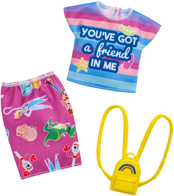 Barbie Toy Story You've Got a Friend in Me Top & Skirt Fashion Pack