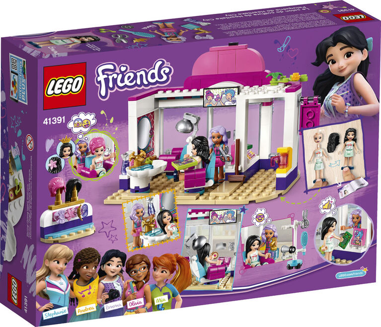 LEGO Friends Le salon de coiffure de Heartlake City 41391 (235 pièces)